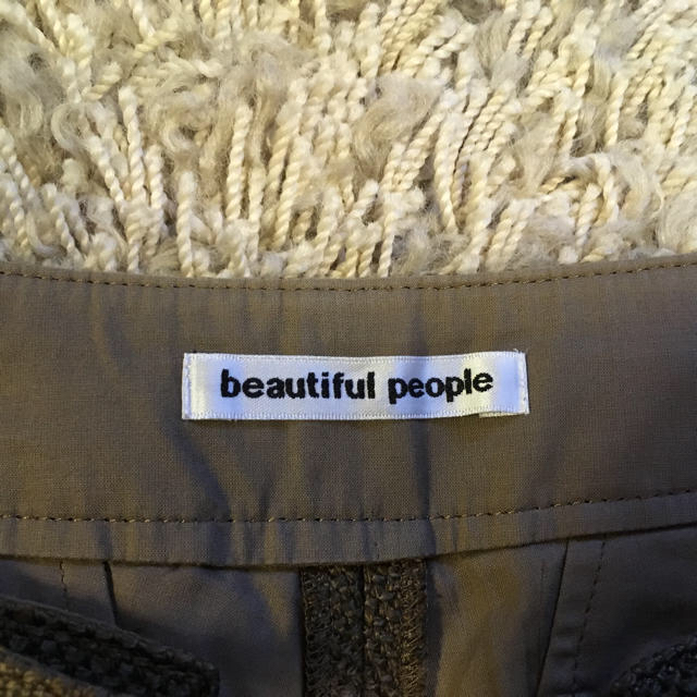 beautiful people(ビューティフルピープル)のビューティフルピープルハーフパンツ レディースのパンツ(ショートパンツ)の商品写真