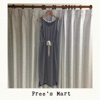 フリーズマート(FREE'S MART)のフリーズマート◆ボーダーノースリーブロングワンピース(ロングワンピース/マキシワンピース)