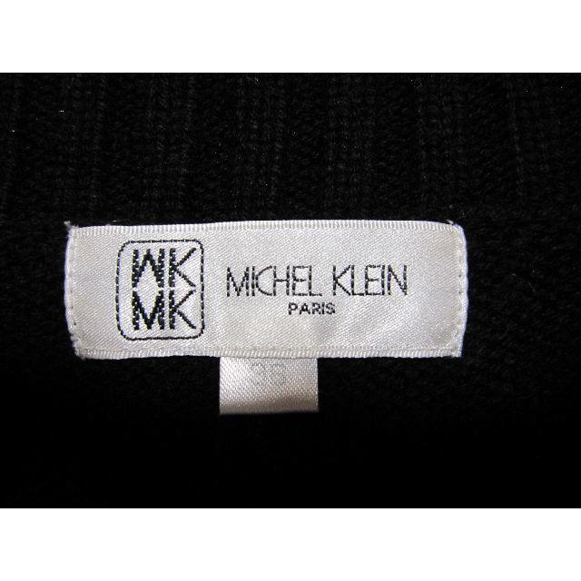 MICHEL KLEIN(ミッシェルクラン)の美品＊MKミッシェルクラン ニット セーター 長袖 ブラック Mｻｲｽﾞ レディースのトップス(ニット/セーター)の商品写真