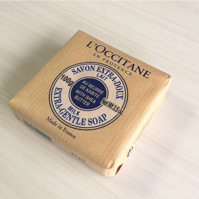 L'OCCITANE(ロクシタン)のロクシタン シアソープ ミルク 100g コスメ/美容のボディケア(ボディソープ/石鹸)の商品写真