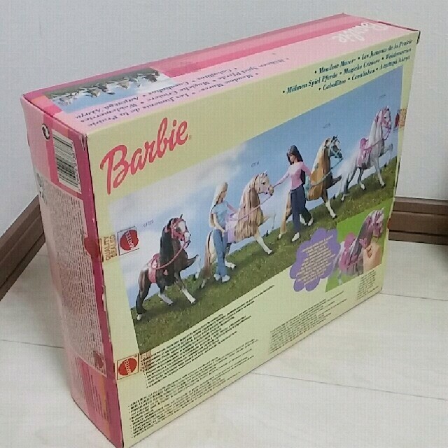 Barbie(バービー)のレア✨Barbieデコレーションポニー🐴【バービー人形】 キッズ/ベビー/マタニティのおもちゃ(ぬいぐるみ/人形)の商品写真