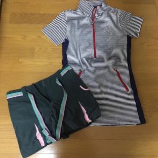 ナイキ(NIKE)のゴルフウェア2点セット レディース(ウエア)