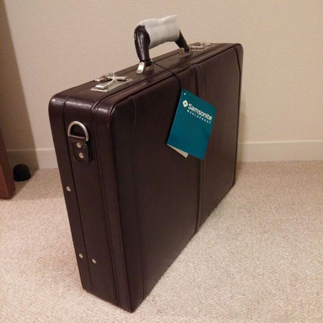 【値下げ】サムソナイトスーツケース