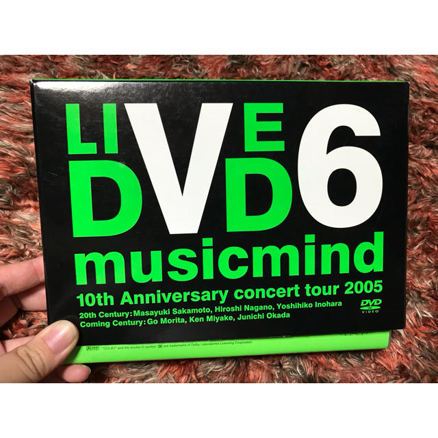 V6(ブイシックス)の本日限定価格！V6 10周年 musicmind DVD 初回B 2005 エンタメ/ホビーのDVD/ブルーレイ(ミュージック)の商品写真