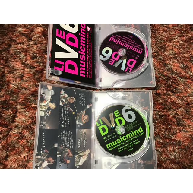 V6(ブイシックス)の本日限定価格！V6 10周年 musicmind DVD 初回B 2005 エンタメ/ホビーのDVD/ブルーレイ(ミュージック)の商品写真