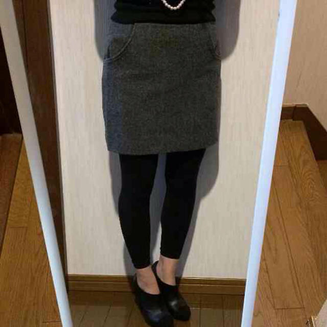 おイモちゃん ツイード ミニ スカート レディースのスカート(ミニスカート)の商品写真