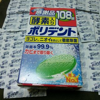 アースセイヤク(アース製薬)の酵素入り　ポリデント　102錠　(入れ歯洗浄剤)(口臭防止/エチケット用品)