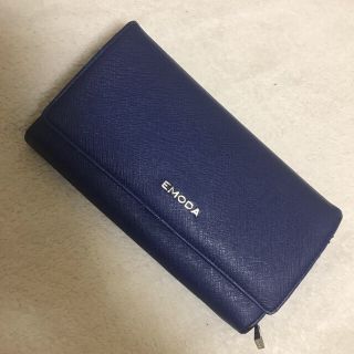 エモダ(EMODA)のEMODA 長財布 青(財布)