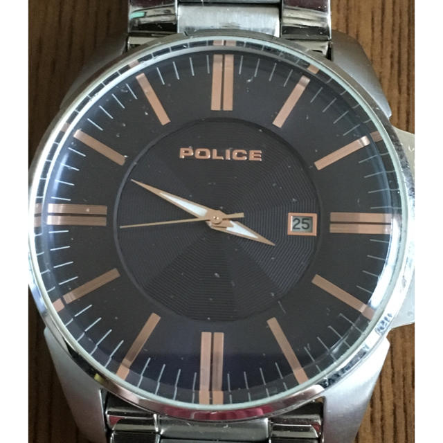 POLICE(ポリス)の厚 17.7 POLICE ポリス ネイビー メンズウォッチ メンズの時計(腕時計(アナログ))の商品写真