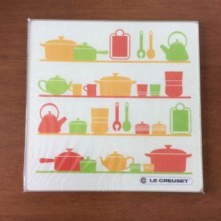 ルクルーゼ(LE CREUSET)のLE  CREUSET (ル・クルーゼ) ガラスキッチンプレート(テーブル用品)