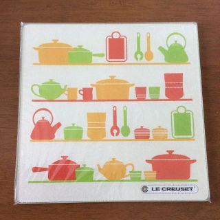 ルクルーゼ(LE CREUSET)のLE CREUSET (ル・クルーゼ) ガラスキッチンプレート(テーブル用品)