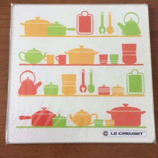 ルクルーゼ(LE CREUSET)のLE CREUSET (ル・クルーゼ) ガラスキッチンプレート(テーブル用品)