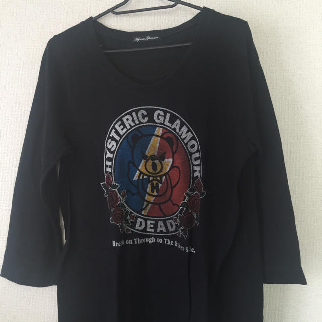 HYSTERIC GLAMOUR(ヒステリックグラマー)のヒステリックグラマー ファックベア ワンピース レディースのワンピース(ミニワンピース)の商品写真