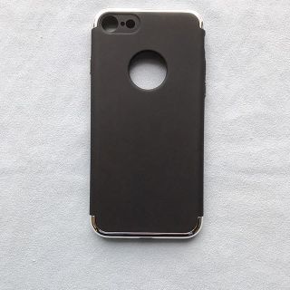 iPhone7用スマホケース マット・ブラック(その他)