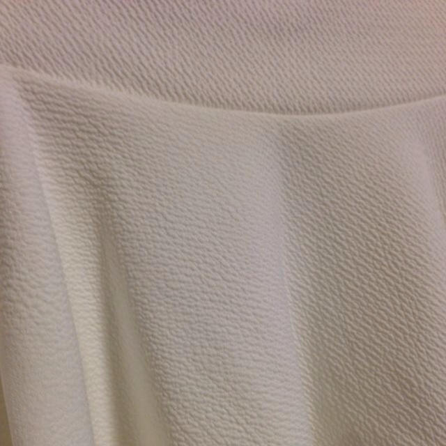 ホワイトフレアスカート レディースのスカート(ミニスカート)の商品写真