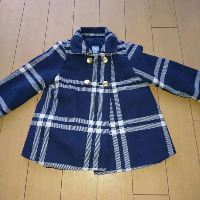 GAP(ギャップ)のgap コート キッズ/ベビー/マタニティのキッズ服女の子用(90cm~)(ジャケット/上着)の商品写真