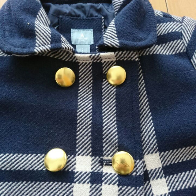 GAP(ギャップ)のgap コート キッズ/ベビー/マタニティのキッズ服女の子用(90cm~)(ジャケット/上着)の商品写真