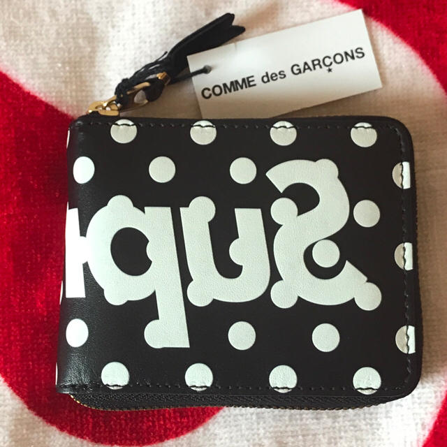 【値下げ】supreme × COMME des GARCONS 財布