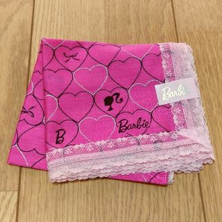 バービー(Barbie)の☆★タイムセール!!!☆★
Barbie
めちゃピンク＆レースの ハンカチ♪(ハンカチ)