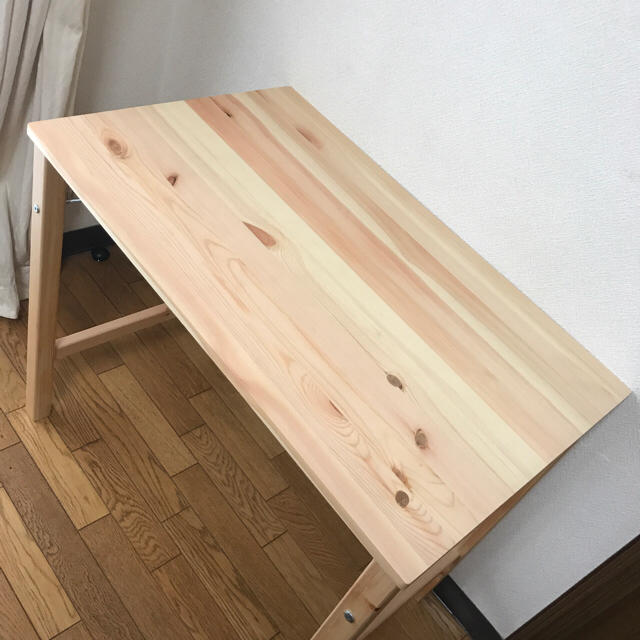 Muji 無印良品 パイン材テーブル 折りたたみ式 幅８０ 奥行５０ 高さ７０ｃｍ の通販 By Mmm S Shop ムジルシリョウヒンならラクマ