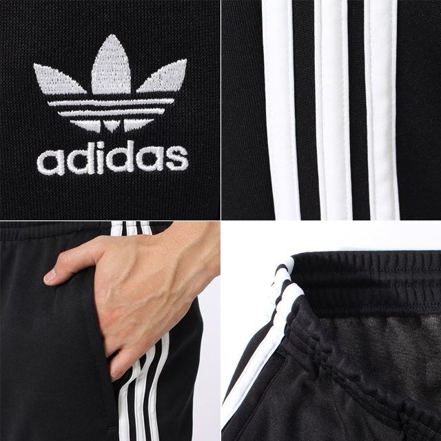 adidas(アディダス)の黒 XS【新品/即日発送OK】adidas オリジナルス トラックトップ パンツ メンズのパンツ(ワークパンツ/カーゴパンツ)の商品写真