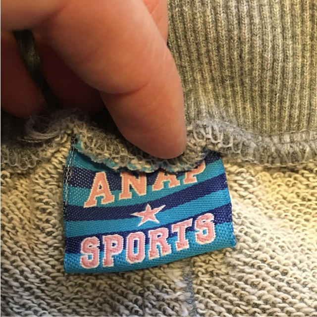 ANAP(アナップ)のANAP SPORTS スウェットミニスカート  切りっぱなし レディースのスカート(ミニスカート)の商品写真