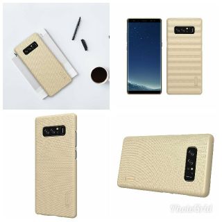 サムスン(SAMSUNG)のgalaxy note8 薄型ケース ゴールド(モバイルケース/カバー)