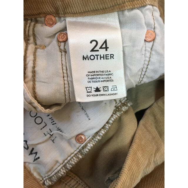 mother(マザー)のMOTHER コーデュロイ スキニーパンツ 24インチ レディースのパンツ(スキニーパンツ)の商品写真