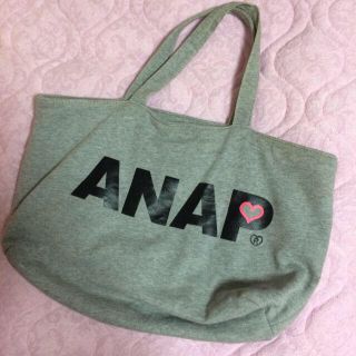 アナップ(ANAP)のANAP♡スウェットバッグ(ハンドバッグ)