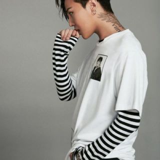 エイトセカンズ(8seconds)の8seconds  ロングTシャツ BIGBANG G-DRAGON ジヨン(Tシャツ/カットソー(半袖/袖なし))