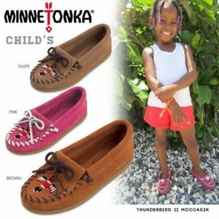 ミネトンカ(Minnetonka)のMinnetonka Children's Thunderbird＊サイズ12(スリッポン)