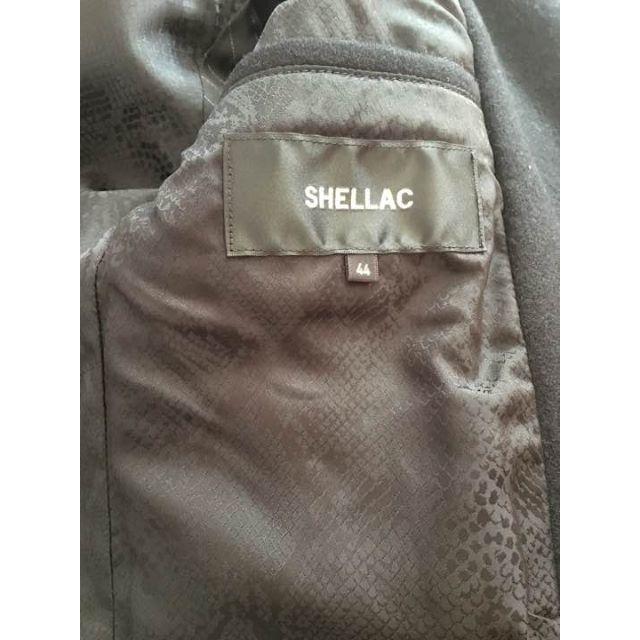 SHELLAC(シェラック)のSHELLACメルトンウールピーコートシェラック メンズのジャケット/アウター(ピーコート)の商品写真