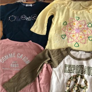 コムサイズム(COMME CA ISM)の長袖Tシャツ４点セット(Tシャツ/カットソー)