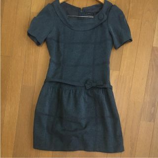 ウィルセレクション(WILLSELECTION)のウィルセレクション グレーワンピ size0(ミニワンピース)