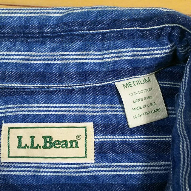 L.L.Bean(エルエルビーン)のメンズ　L.L.Bean　BDデニムシャツ メンズのトップス(シャツ)の商品写真
