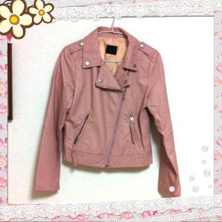ライダースジャケット♡(ライダースジャケット)