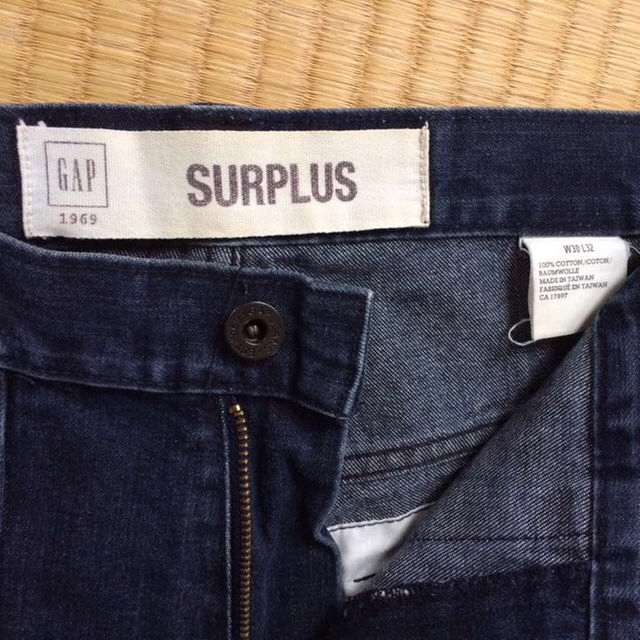 GAP(ギャップ)の値下げ ★GAPワイドジーンズ（SURPLUS）★ メンズのパンツ(デニム/ジーンズ)の商品写真