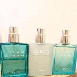 クリーン(CLEAN)のCLEAN クリーン 香水 3つセット(ユニセックス)