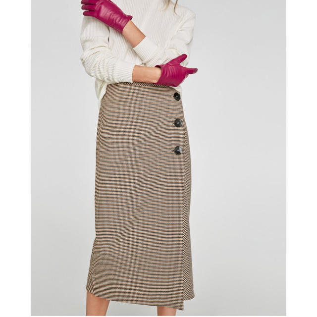 ZARA(ザラ)のZARA売り切れスカート レディースのスカート(ひざ丈スカート)の商品写真