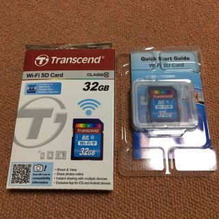 Wi-Fi SDカード 32GB トラセンド TRANSCEND SDHC(その他)