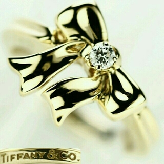 ティファニー(Tiffany & Co.)のにゃんこさま[自己最終]売り切りたいためお値下げ⭐ティファニー リング  K18(リング(指輪))