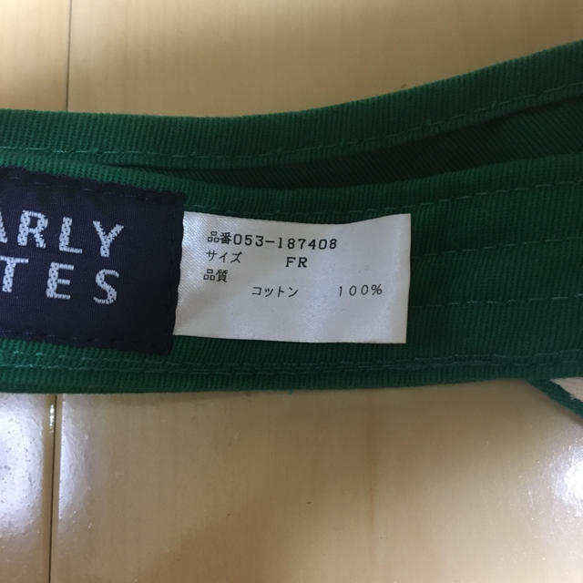 PEARLY GATES(パーリーゲイツ)のPEARLY GATES パーリーゲイツ サンバイザー レディースの帽子(キャップ)の商品写真