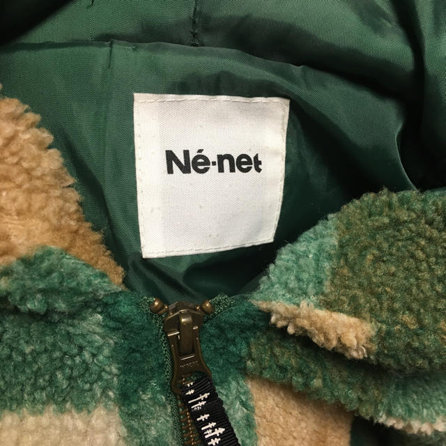 Ne-net(ネネット)のNe-net クマ耳ボアジャンパー レディースのジャケット/アウター(その他)の商品写真