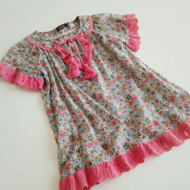 ワンピ 120 キッズ/ベビー/マタニティのキッズ服女の子用(90cm~)(ワンピース)の商品写真