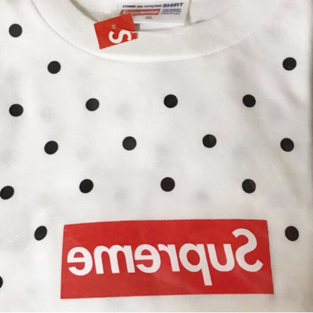 Supreme(シュプリーム)の新品！1st Supreme Garcons  box Logo XL 国内正規 メンズのトップス(その他)の商品写真