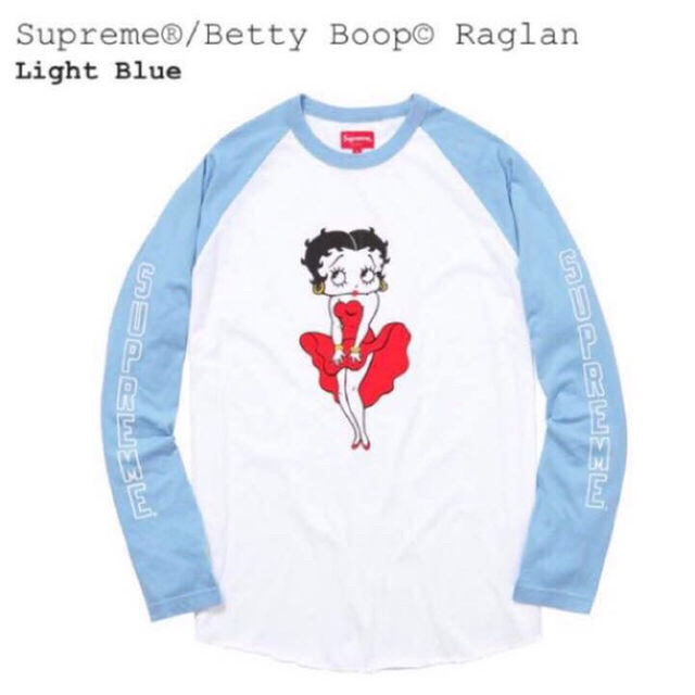 Supreme(シュプリーム)の希少 新品 Supreme Betty Boop Raglan ベティー   L メンズのトップス(その他)の商品写真