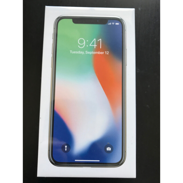最も優遇 iPhone - 在庫あり! iPhone X 64GB シルバー 国内版 sim