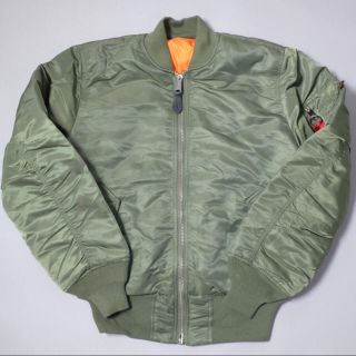 アルファインダストリーズ(ALPHA INDUSTRIES)のアルファ インダストリーズ MA-1 オリーブ(ミリタリージャケット)