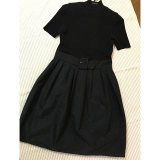 エムズグレイシー(M'S GRACY)のローマの休日の主人公みたいになりたくて買ったワンピース★くまさん用です★(ひざ丈ワンピース)