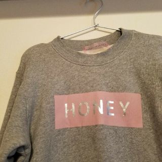 ハニーミーハニー(Honey mi Honey)のハニーミーハニー★トレーナー★新品(トレーナー/スウェット)